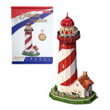 Cubic fun 3d puzzel vuurtoren led, 51st. - afbeelding 3