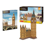 Cubic fun 3d puzzel national geographic big ben - afbeelding 3