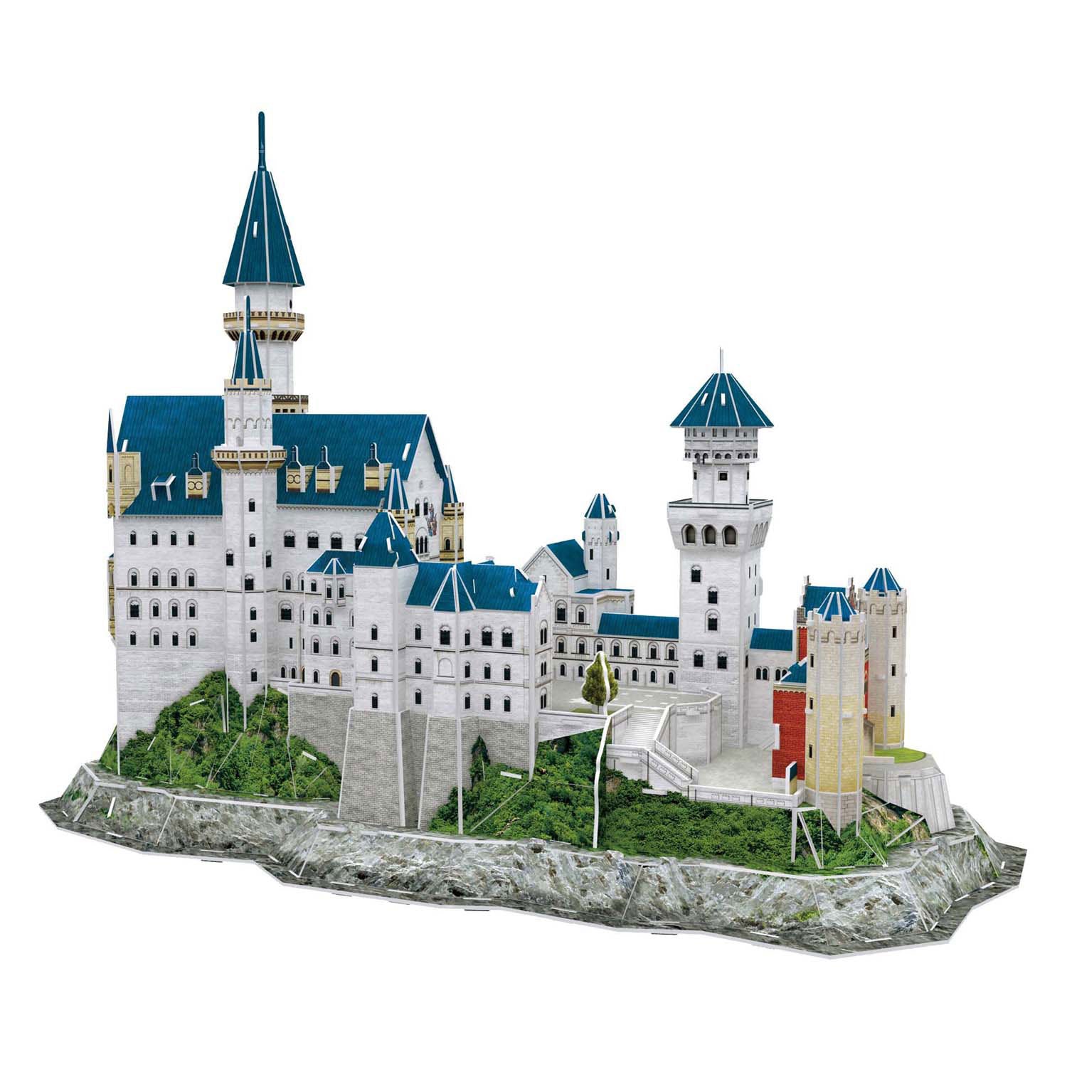 Cubic fun 3d puzzel national geographic neuschwanstein kasteel