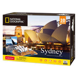 Cubic fun 3d puzzel national geographic opera house sydney - afbeelding 2