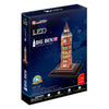 Cubic fun 3d puzzel big ben met led verlichting