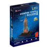 Cubic fun 3d puzzel empire state building met led verlichting