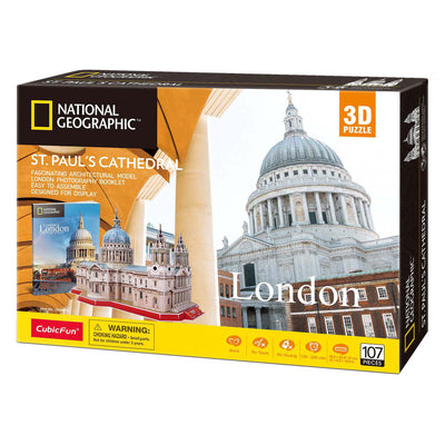Cubic fun 3d puzzel national geographic st. paul kathedraal