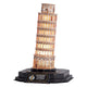 Cubic fun 3d puzzel toren van pisa met led verlichting