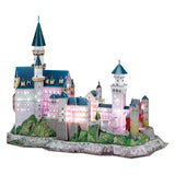 Cubic fun 3d-puzzel neuschwanstein-kasteel met led (2011413) - afbeelding 1