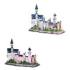Cubic fun 3d puzzel neuschwanstein kasteel met led verlichting