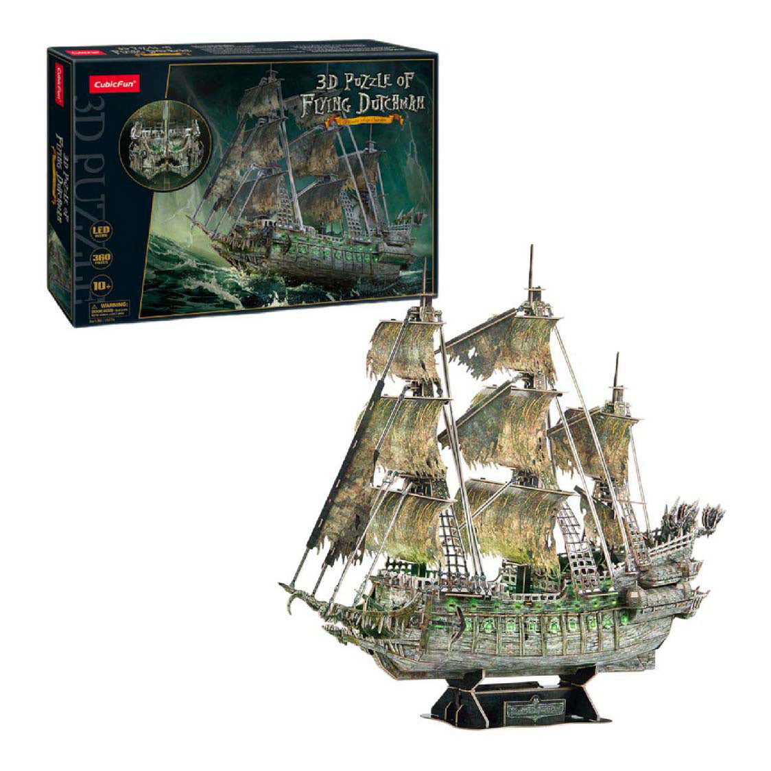Cubic fun 3d puzzel flying dutchman led.