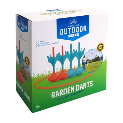 Outdoor play giant garden darten, 6dlg.