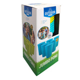 Outdoor play jumbo pong, jumbo beer pong voor buiten - afbeelding 2