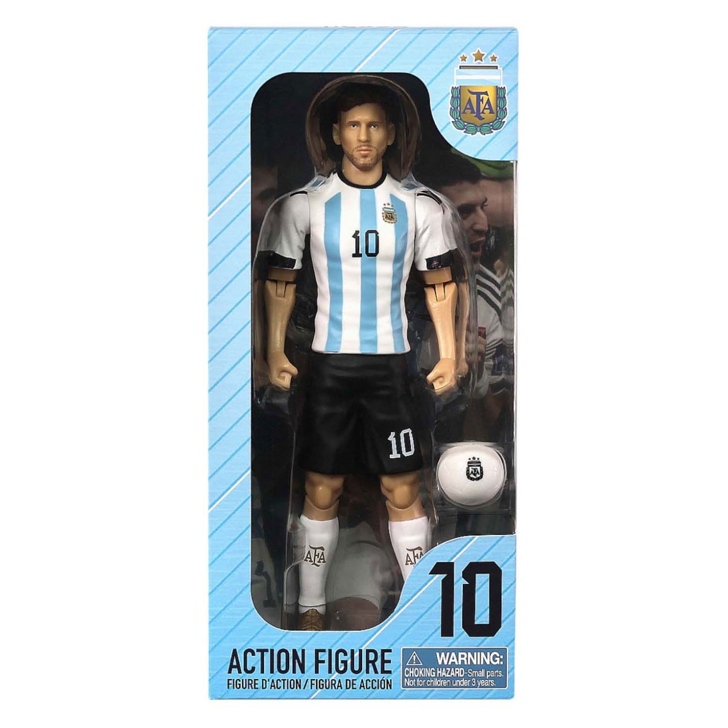 Voetbalfiguur argentina lionel messi, 20cm