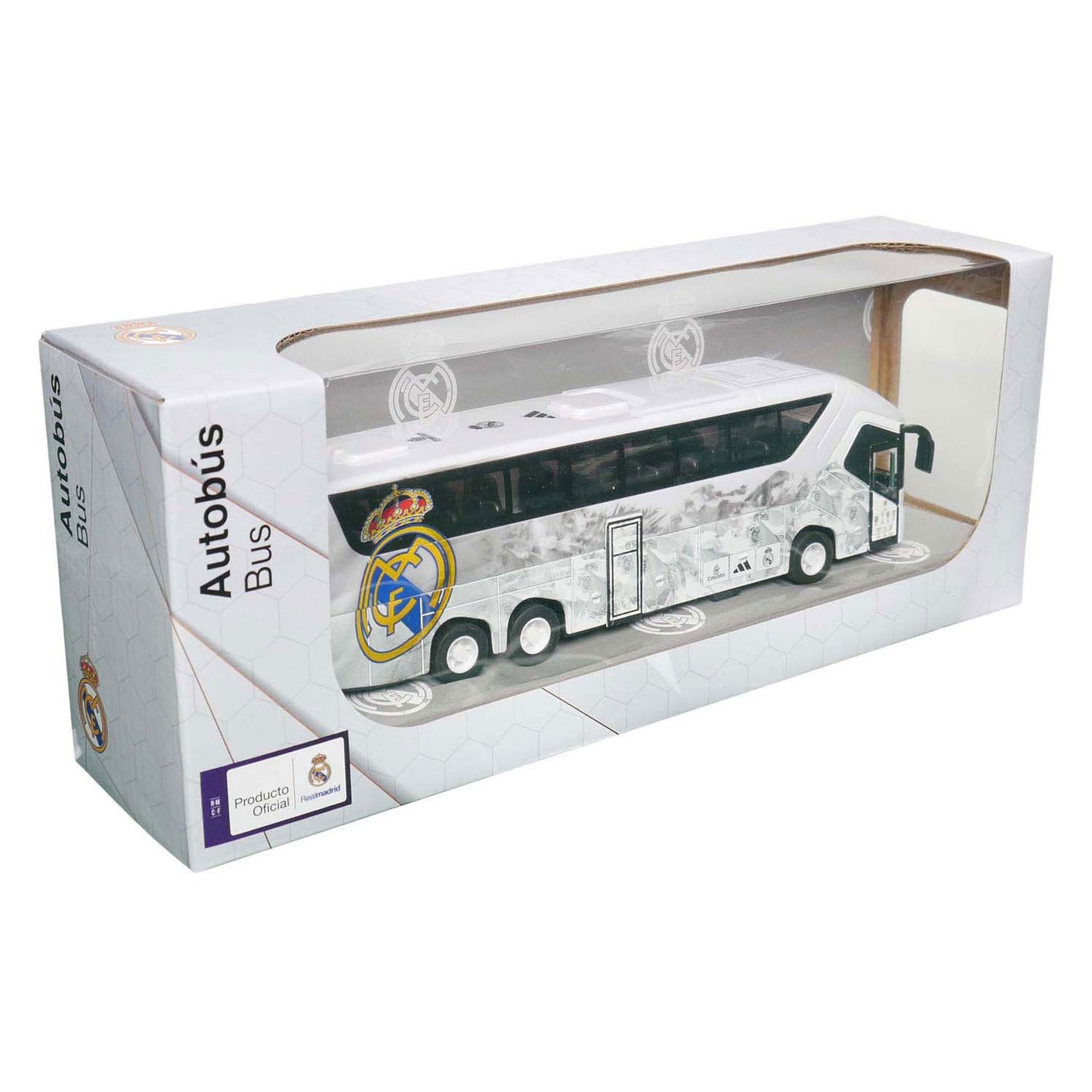 Real madrid team bus