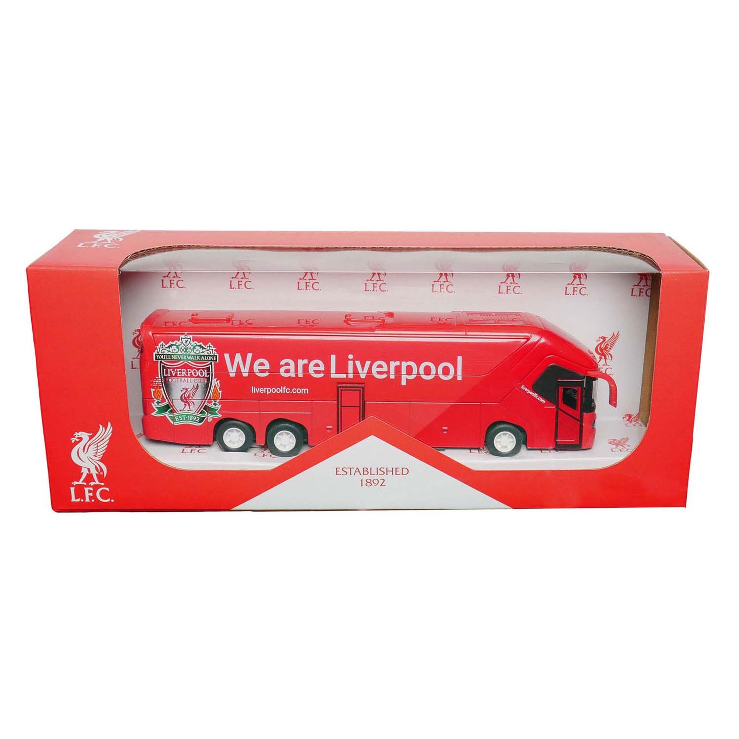 Liverpool fc team bus