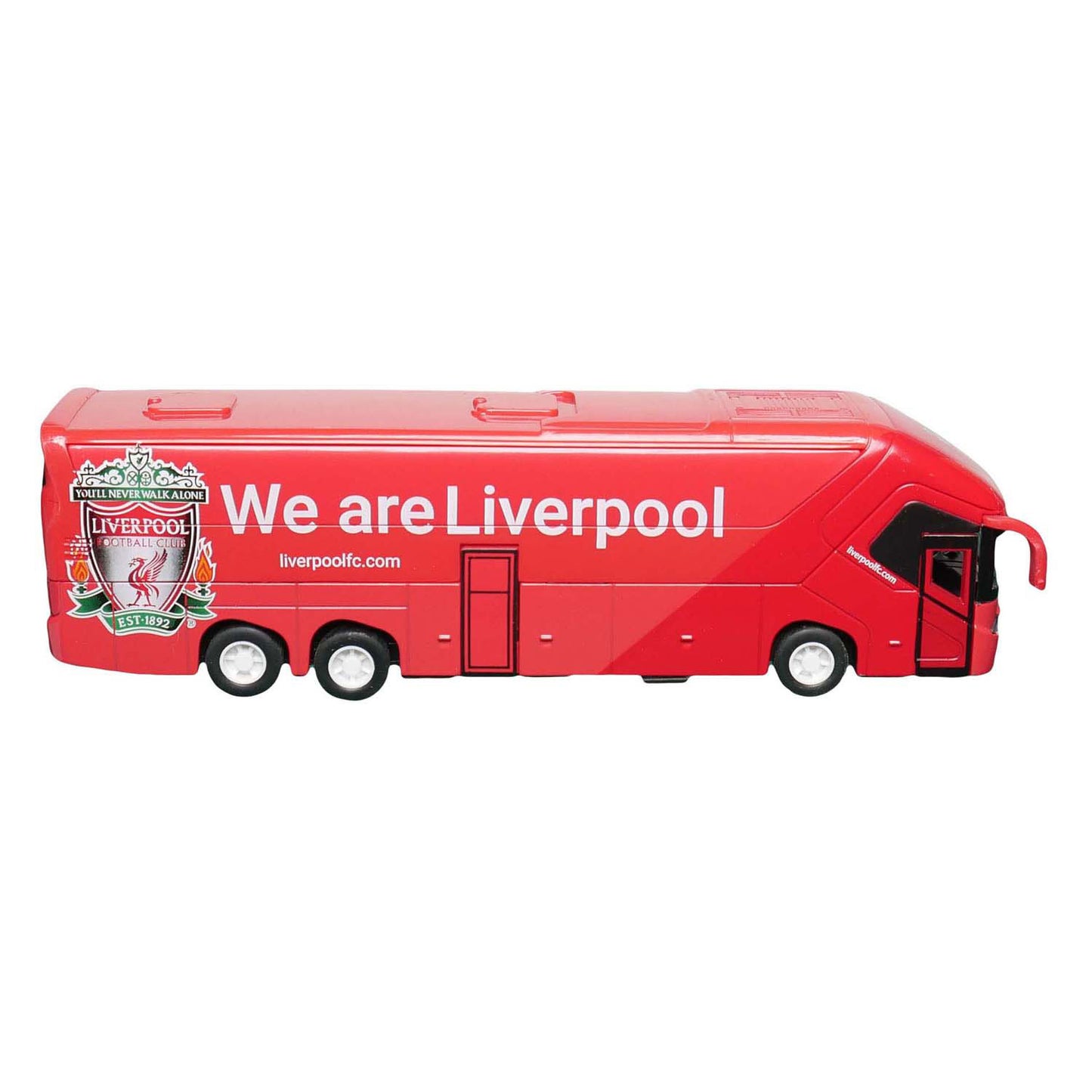Liverpool fc team bus