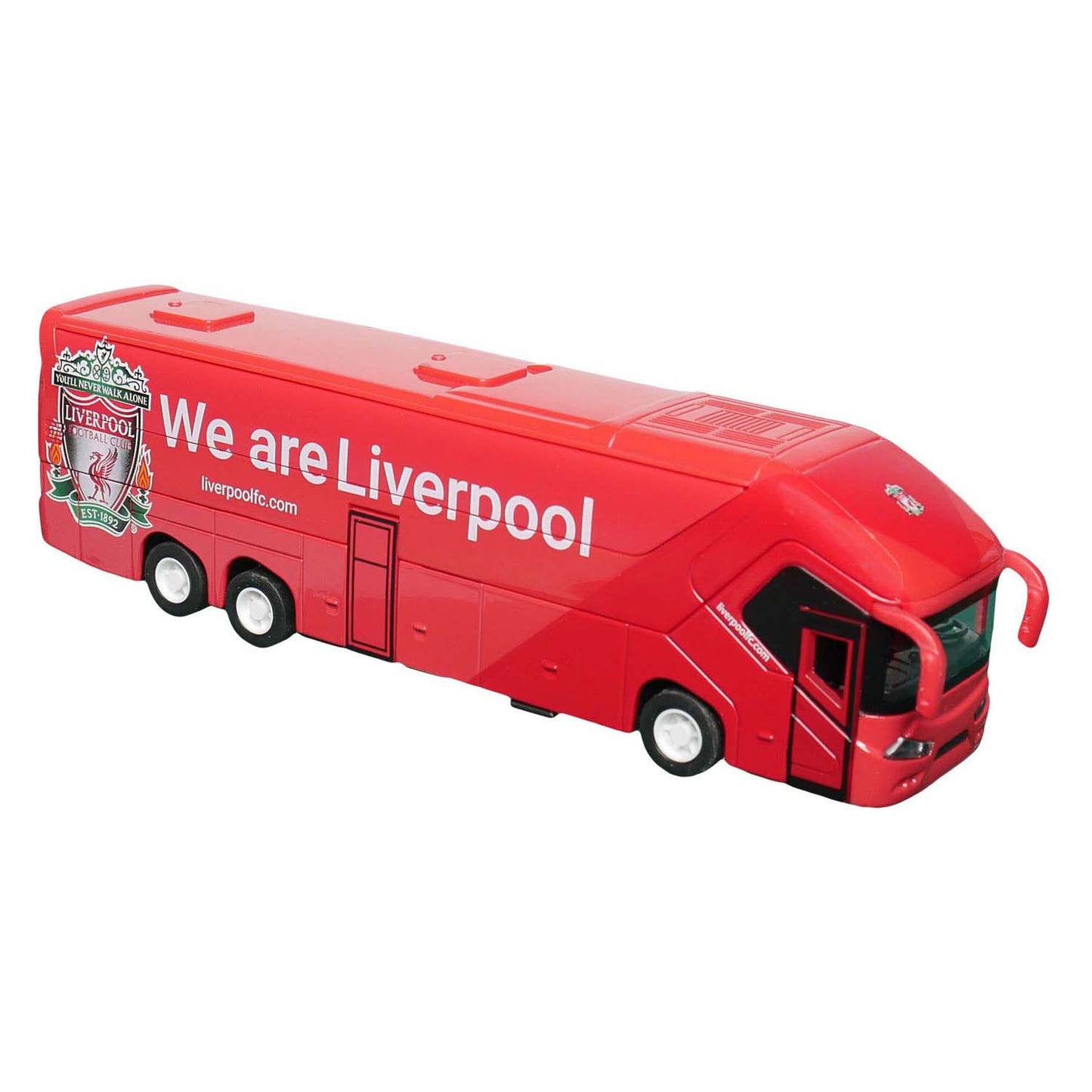 Liverpool fc team bus