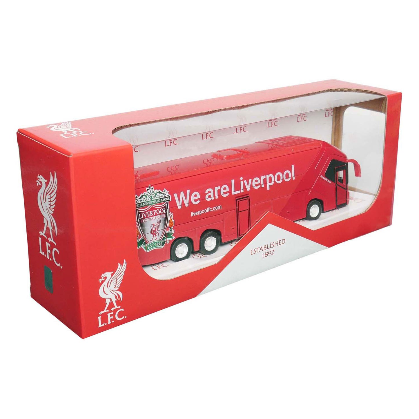 Liverpool fc team bus