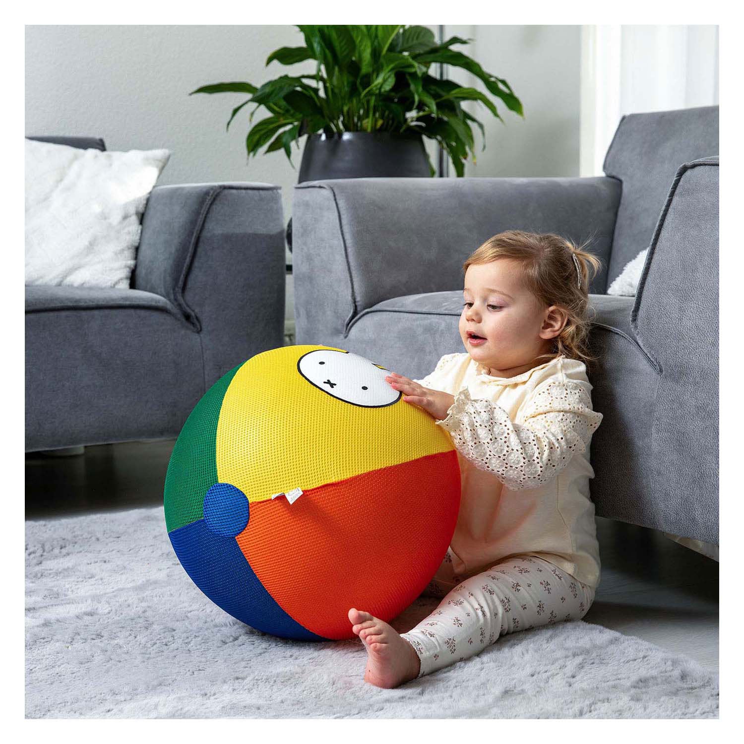 Nijntje opblaasbare mesh bal 40 cm