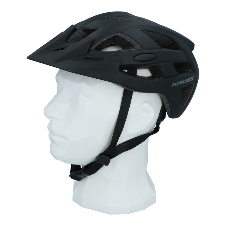 Kross fietshelm mtb city attivo m (53-56cm) - zwart