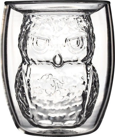 Harry potter hedwig - 3d drinkglas unisex drinkglas - helder - standard