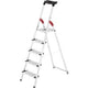Hailo trapladder l80, en 131, met multifunctionele schaal en xxl-treden, tot 150 kg, div. varianten