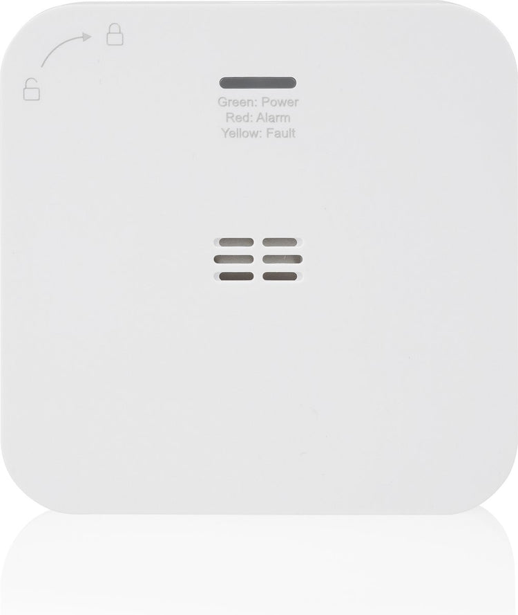 Smartwares fga-13800 - koolmonoxidemelder co melder - 85 db - levensduur 10 jaar - met app