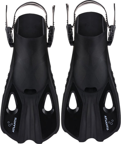 Atlantis snapper - zwemvliezen - flippers - volwassenen - zwart - 42-47