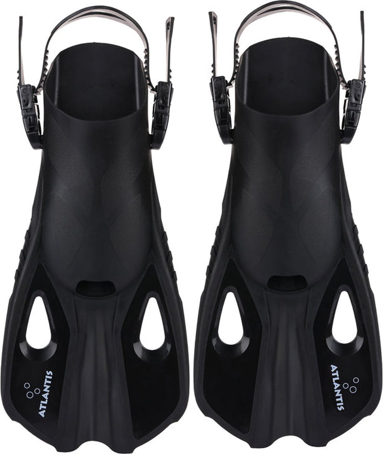 Atlantis snapper - zwemvliezen - flippers - volwassenen - zwart - 42-47