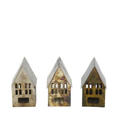 Dijk natural collections hanger huisje metaal 7x6x10cm