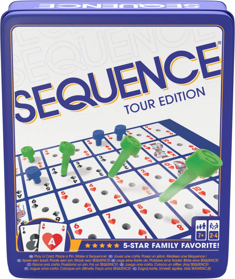 Goliath sequence travel (in tin) - bordspel - reiseditie