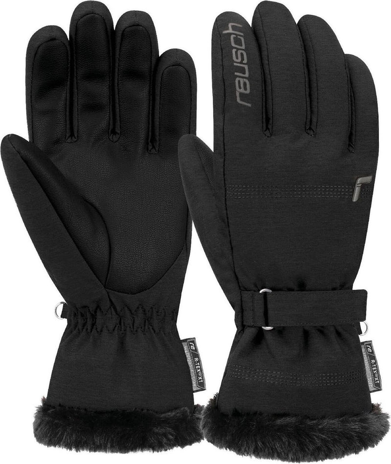 Reusch luna r-tex® xt dames wintersporthandschoenen - zwart 6,5