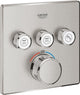Grohe grohtherm smartcontrol douchethermostaat - opbouwdeel - roestvrijstalen look - 29126dc0