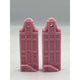 Vos decorations huisje geur bubblegum set a 2