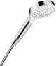 Hansgrohe crometta handdouche 100 1jet ecosmart 8 l min wit chroom