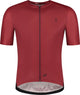 Bbb cycling comfortfit r - duurzaam fietsshirt heren korte mouw - 15-25 °c - ademend mtb en wielrenshirt - 3 achterzakken - rood
