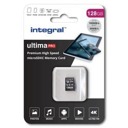 Micro sdxc kaart integral v30 128 gb