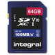 Sdxc kaart integral v30 64 gb