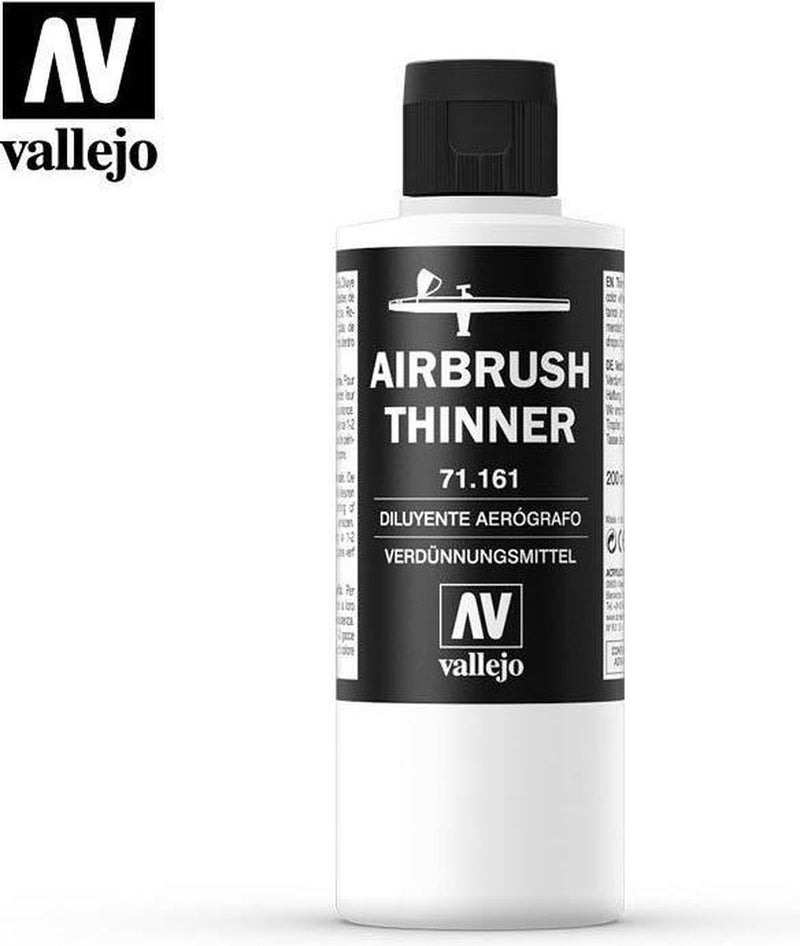 Vallejo hobbyverf - 71161 airbrush thinner verdunner - voor modelbouwpakketten - 200 ml