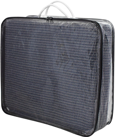Eurotrail multi functional tapijt schaduwdoek - 300*600cm - grijs blauw