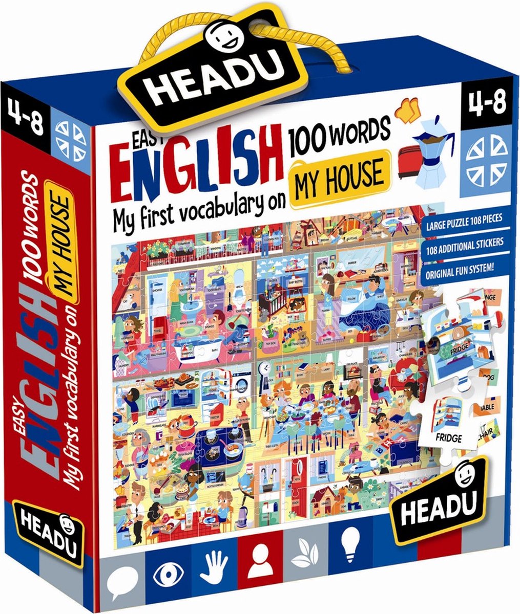 Headu easy english 100 words my house