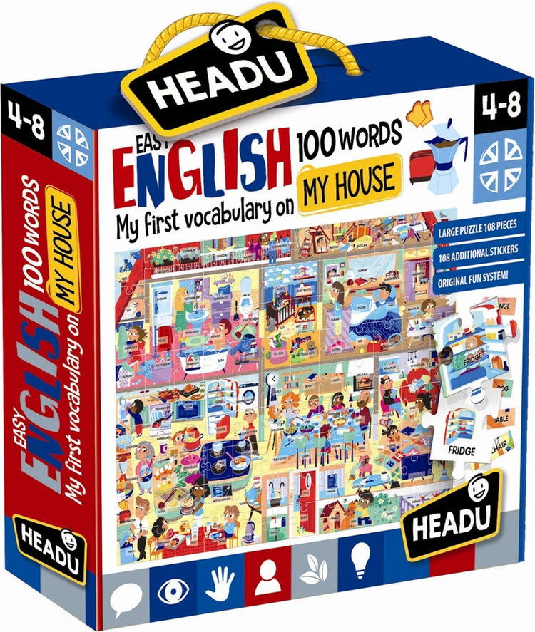 Headu easy english 100 words my house