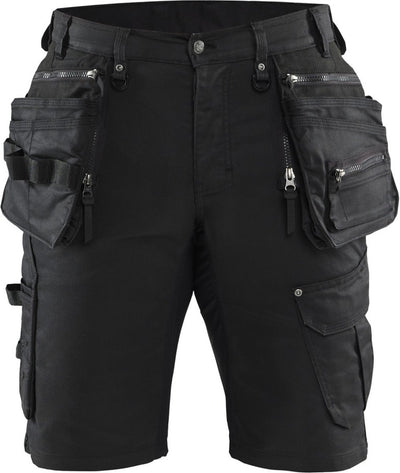 Blåkläder blaklader short denim stretch x1900 1992-1141 - zwart zwart - c54