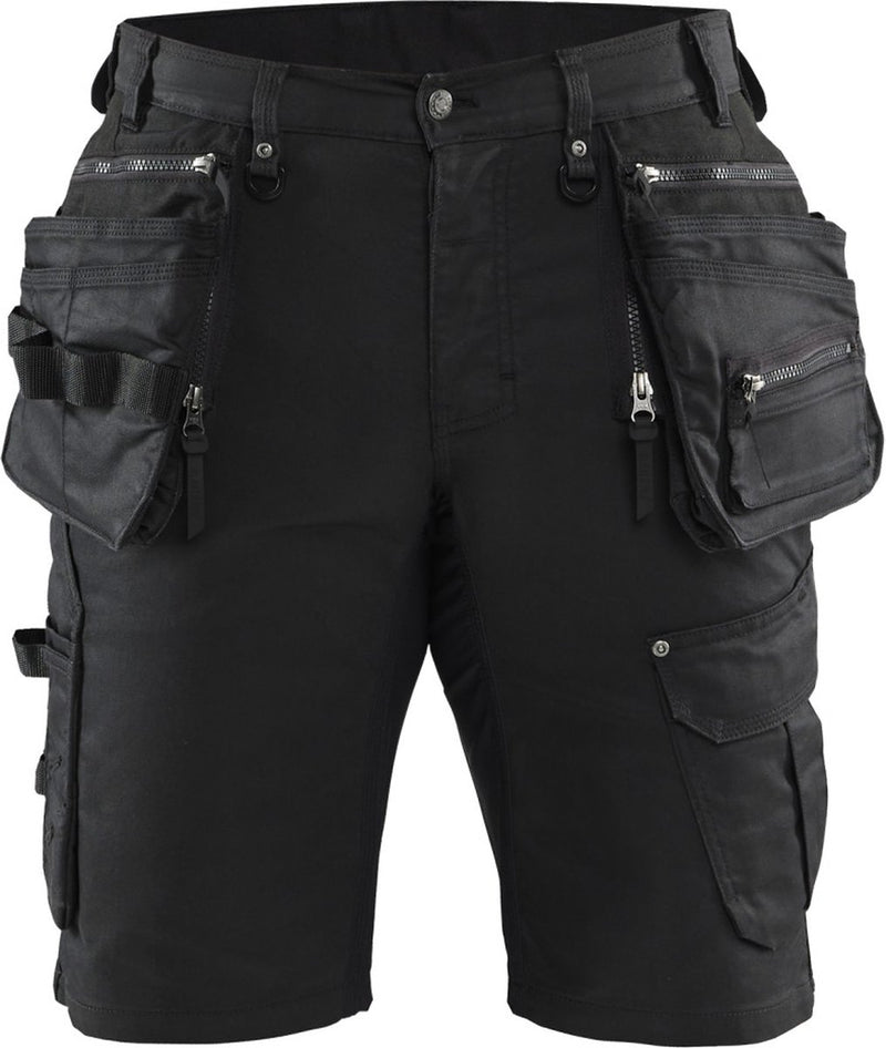 Blåkläder blaklader short denim stretch x1900 1992-1141 - zwart zwart - c46
