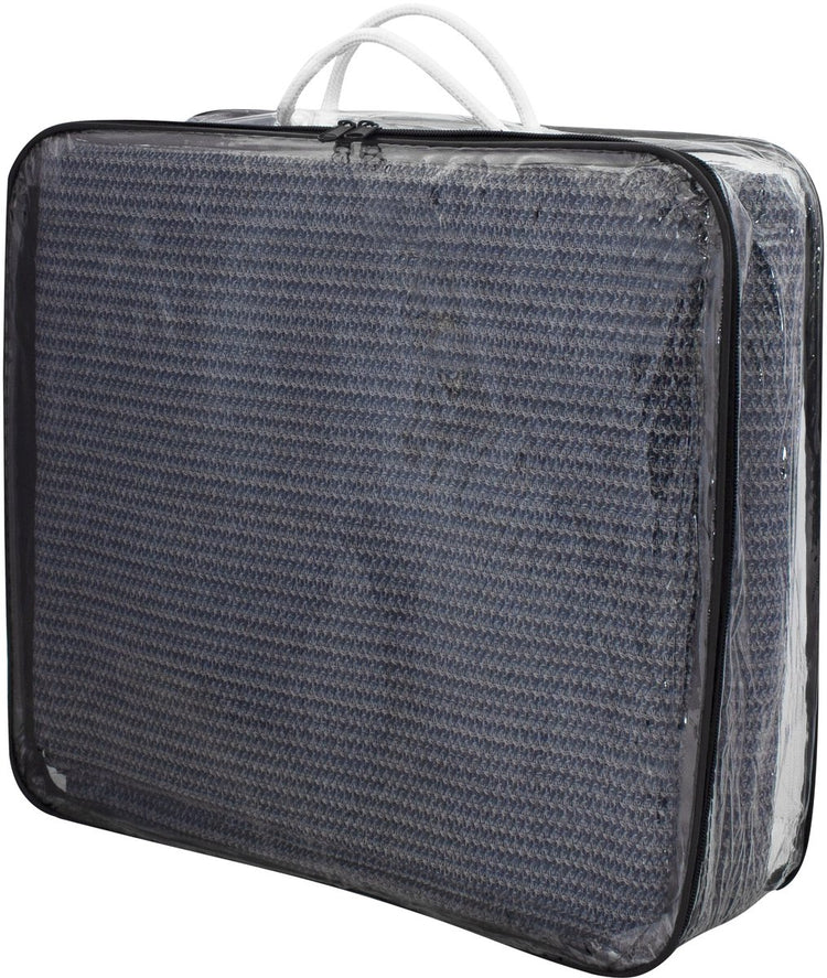 Eurotrail multi functional tapijt schaduwdoek - 300*500cm - grijs blauw
