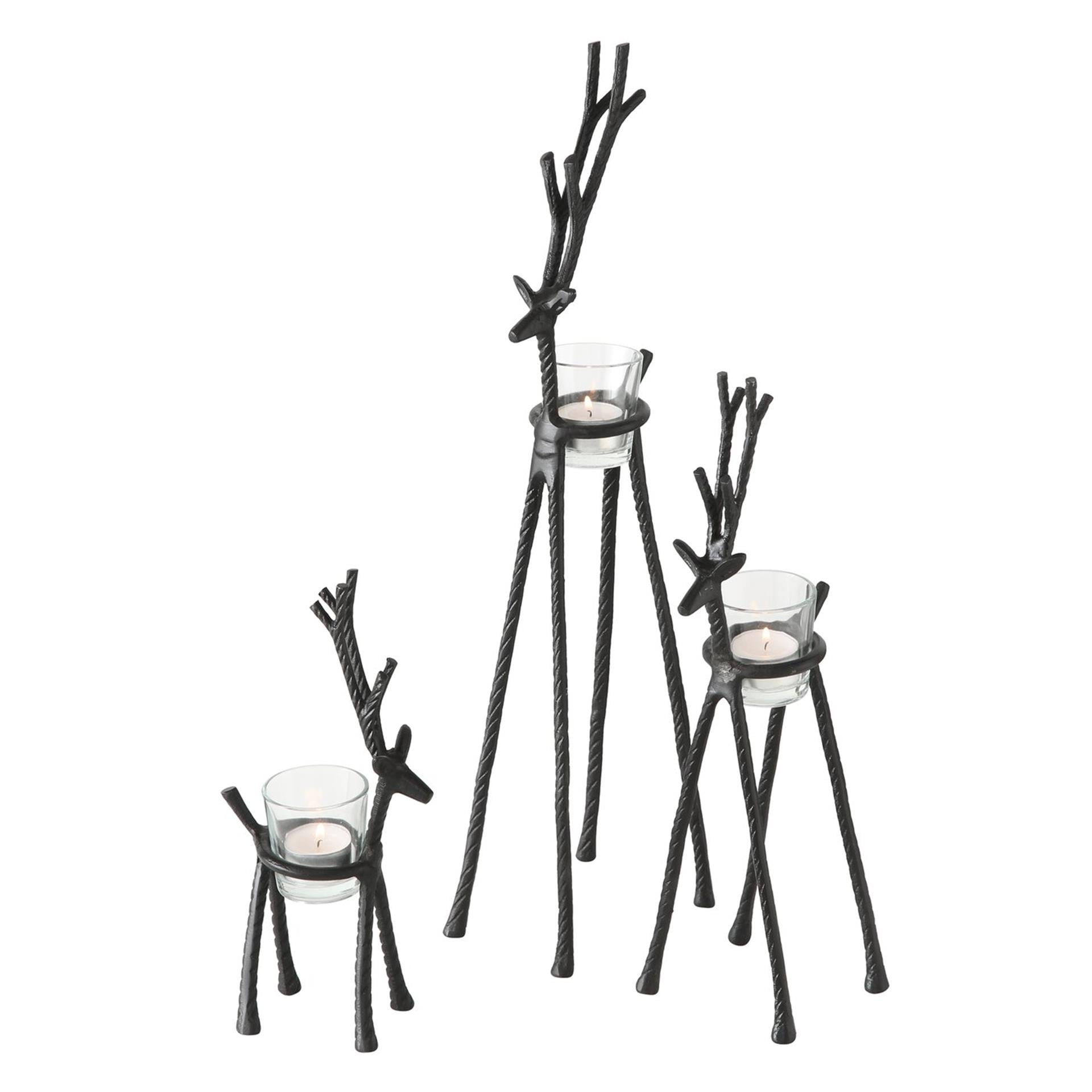 Boltze home theelichthouderset alfred hert 3-delig