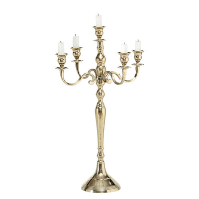 Boltze home kandelaar victoria goud 37x63cm