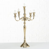 Boltze home kandelaar victoria goud 37x63cm - afbeelding 2