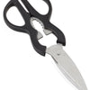 Leifheit sterling schaar - keukenschaar - huishoudschaar - incl. flesopener - rvs - zwart