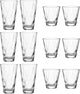 Leonardo twist glazenset 12-delig