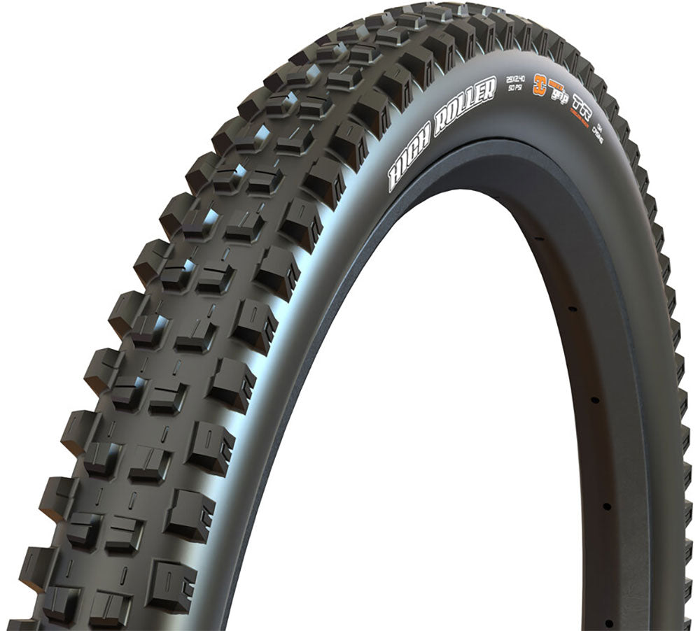 Maxxis highroller iii wt 27.5x2.40 dd tr 3c maxxgrip e-25 folding tire
