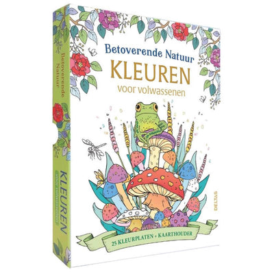 Deltas kleurboek voor volwassenen - natuur