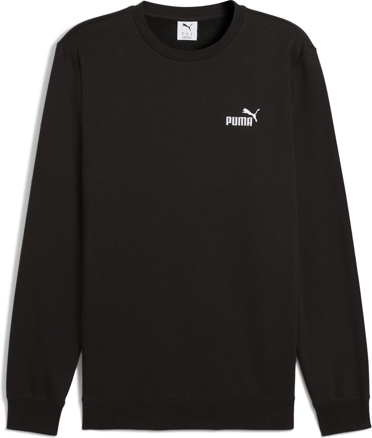 Puma ess small no. 1 logo crew fl unisex trui - black